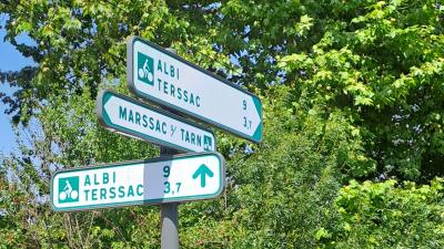 Jalonnement itinéraires cyclables