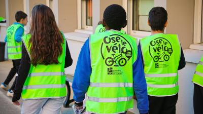 Opération "À vélo fais-toi bien voir !" 2025