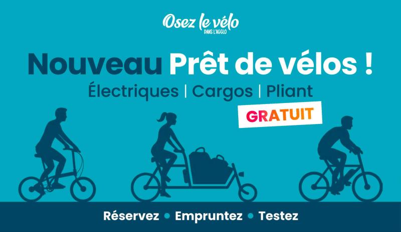 Visuel Le prêt de vélos