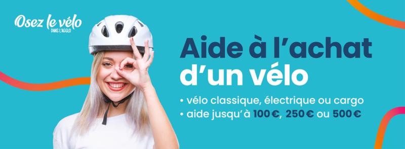 Visuel Osez le vélo - Aide à l'achat de vélo